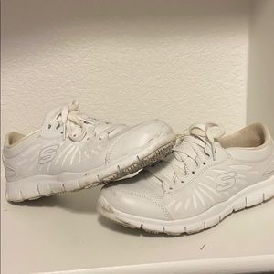 White Slip Resistant Shoes